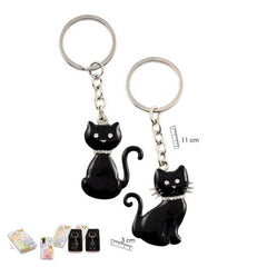 LLAVERO GATO NEGRO EN CAJA MODELOS SURTIDOS | PAPELERIA JAVIER | 1 UNIDAD | 8435266199076