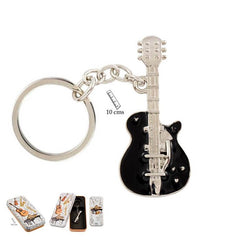 LLAVERO GUITARRA ELECTRICA NEGRA EN LATA | PAPELERIA JAVIER | 1 UNIDAD | 8435266199762