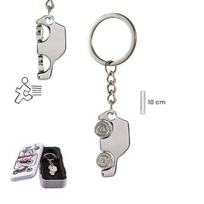 LLAVERO COCHE CON RUEDAS GIRATORIAS | PAPELERIA JAVIER | 1 UNIDAD | 8435266236870 Imagen principal del producto