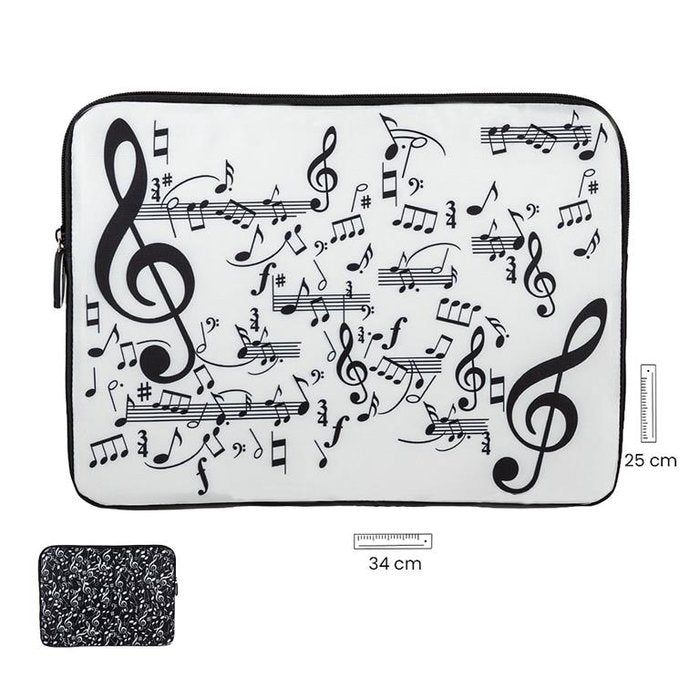 FUNDA PORTATIL MUSICA | PAPELERIA JAVIER