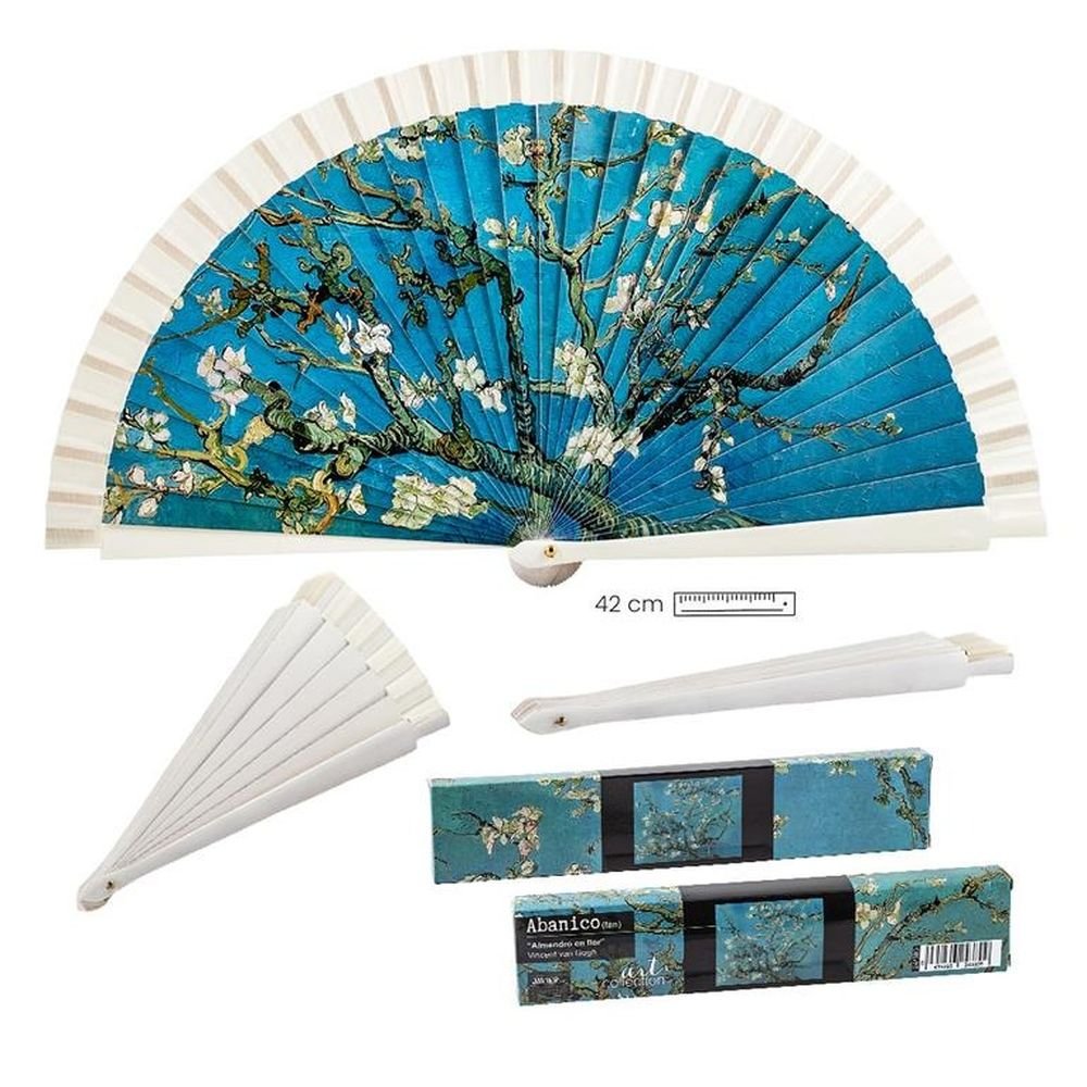 Abanico Almendros Van Gogh PAPELERIA JAVIER Imagen principal del producto