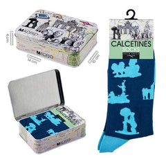 LATA CALCETINES MADRID | SOUVENIR JAVIER | 1 UNIDAD | 8435266245070