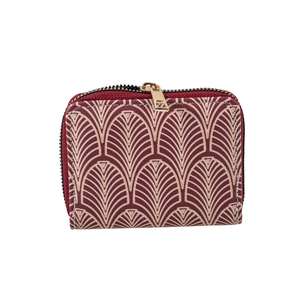 Billetera Art Deco Hojas PAPELERIA JAVIER