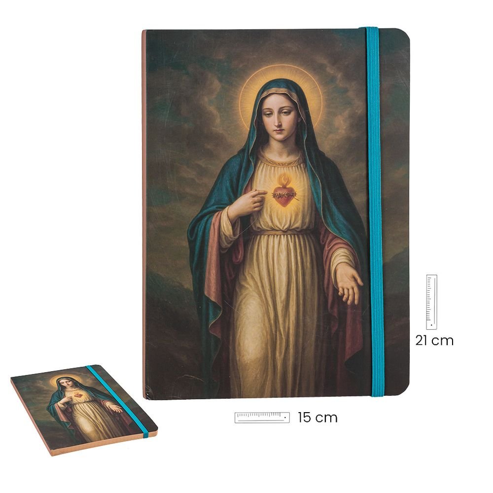 Libreta A5 Corazón de María Papelería Javier