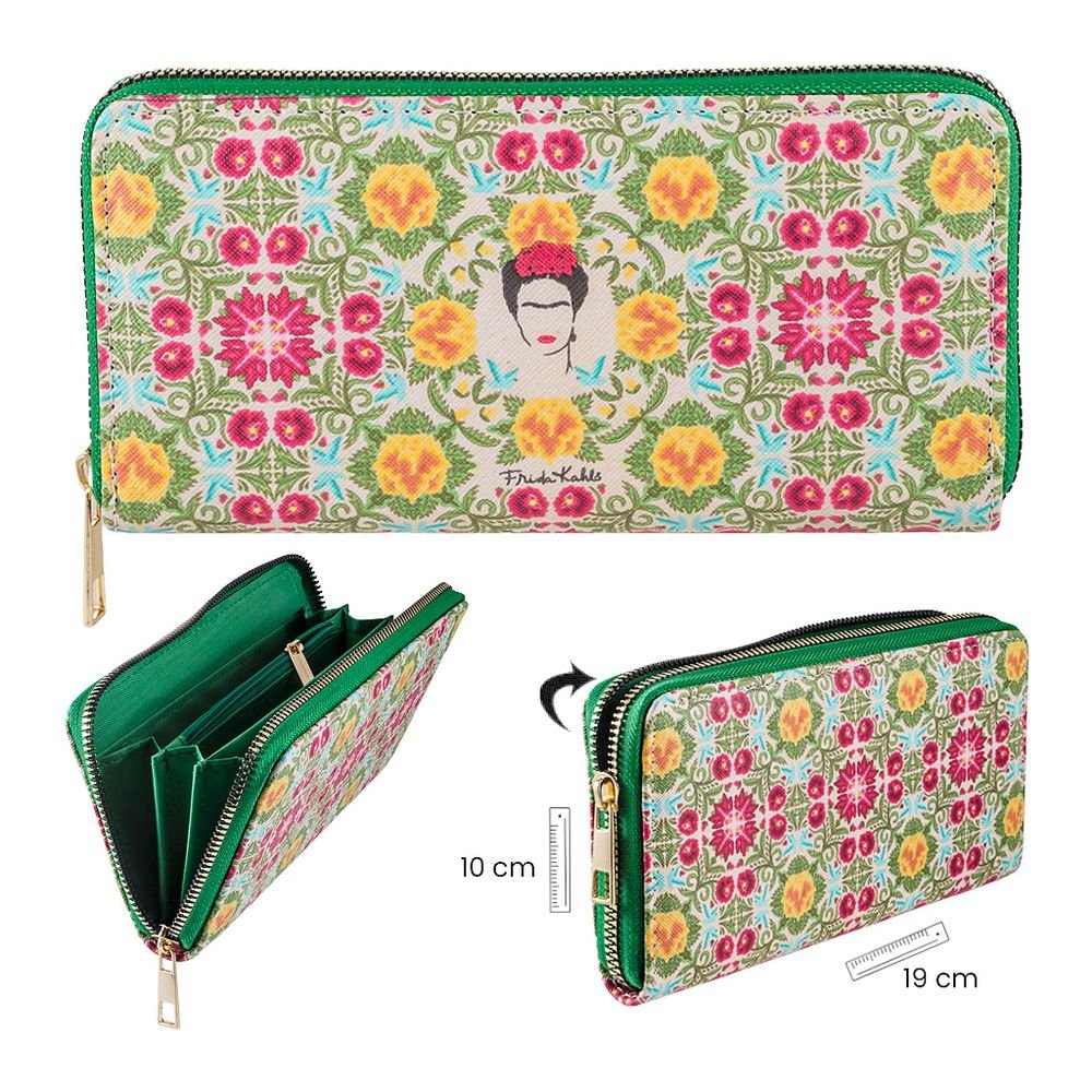 Cartera Frida Kahlo 19x2,5x10 cm Marca Papelera Javier