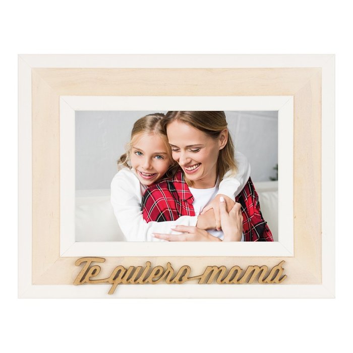 Marco Fotos Madera Te Quiero Mamá 10x15 Demark
