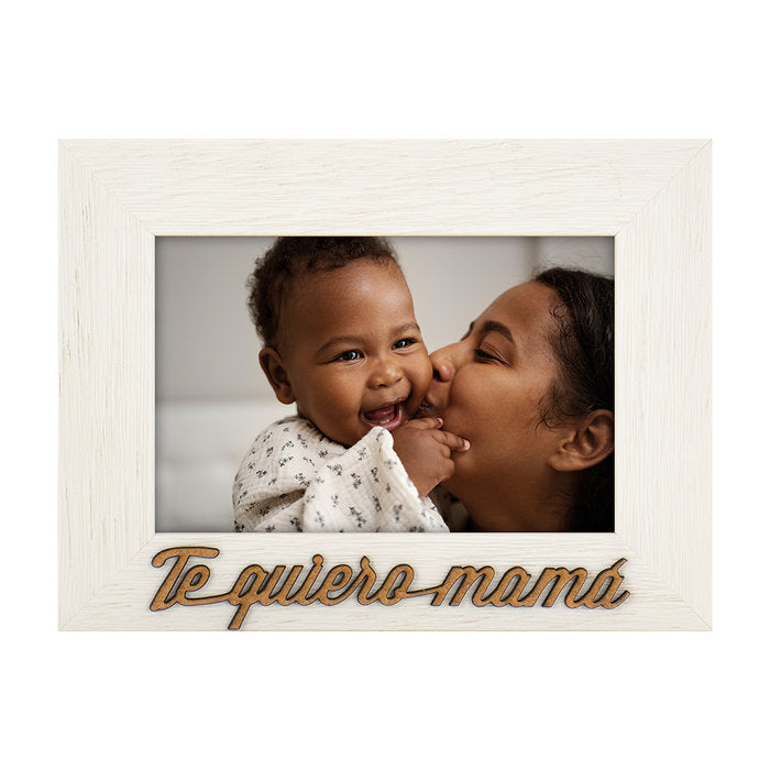 Marco de Madera Decorado 10x15 Te Quiero Mamá DEMARK