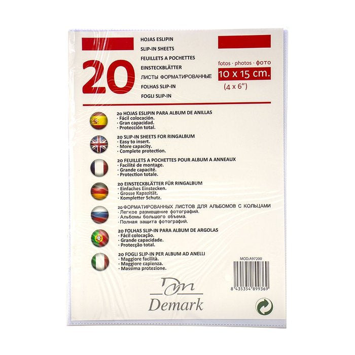 Hojas Eslipin 9720 Demark Pack de 10 unidades Imagen principal del producto