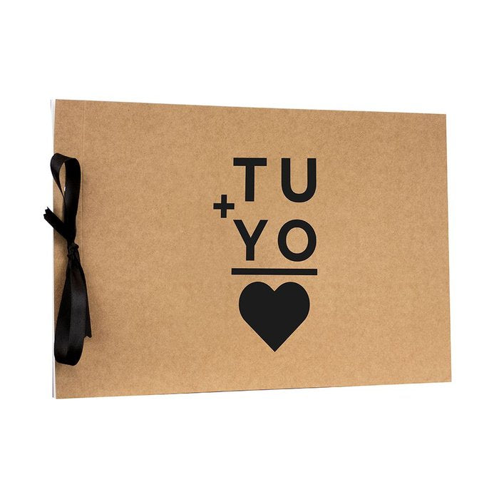 ALBUM FOTOS/FIRMAS/DECO TU&YO 10 HOJAS BLANCAS 30X20 | 1 UNIDADES | (DEMARK) Imagen principal del producto