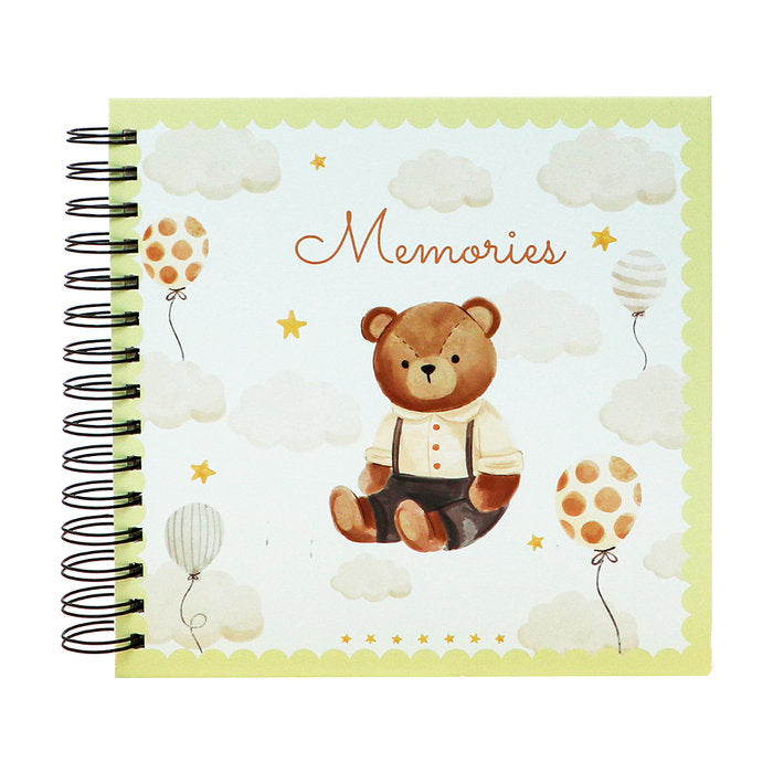 ALBUM DE ESPIRAL 24X24 CON 15 HOJAS BLANCAS MEMORIES | 1 UNIDADES | (DEMARK)