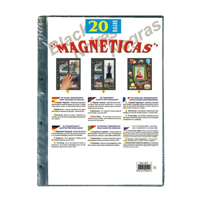HOJAS MAGNETICAS 9825 | 1 UNIDADES | (DEMARK) Imagen principal del producto