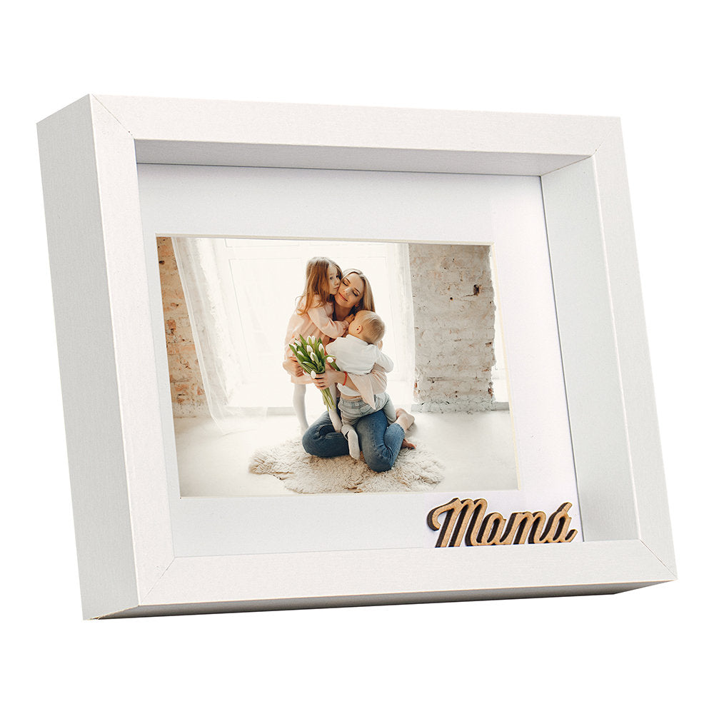 Marco Fotos Madera Paspartu 10x15 Mama DEMARK Imagen principal del producto