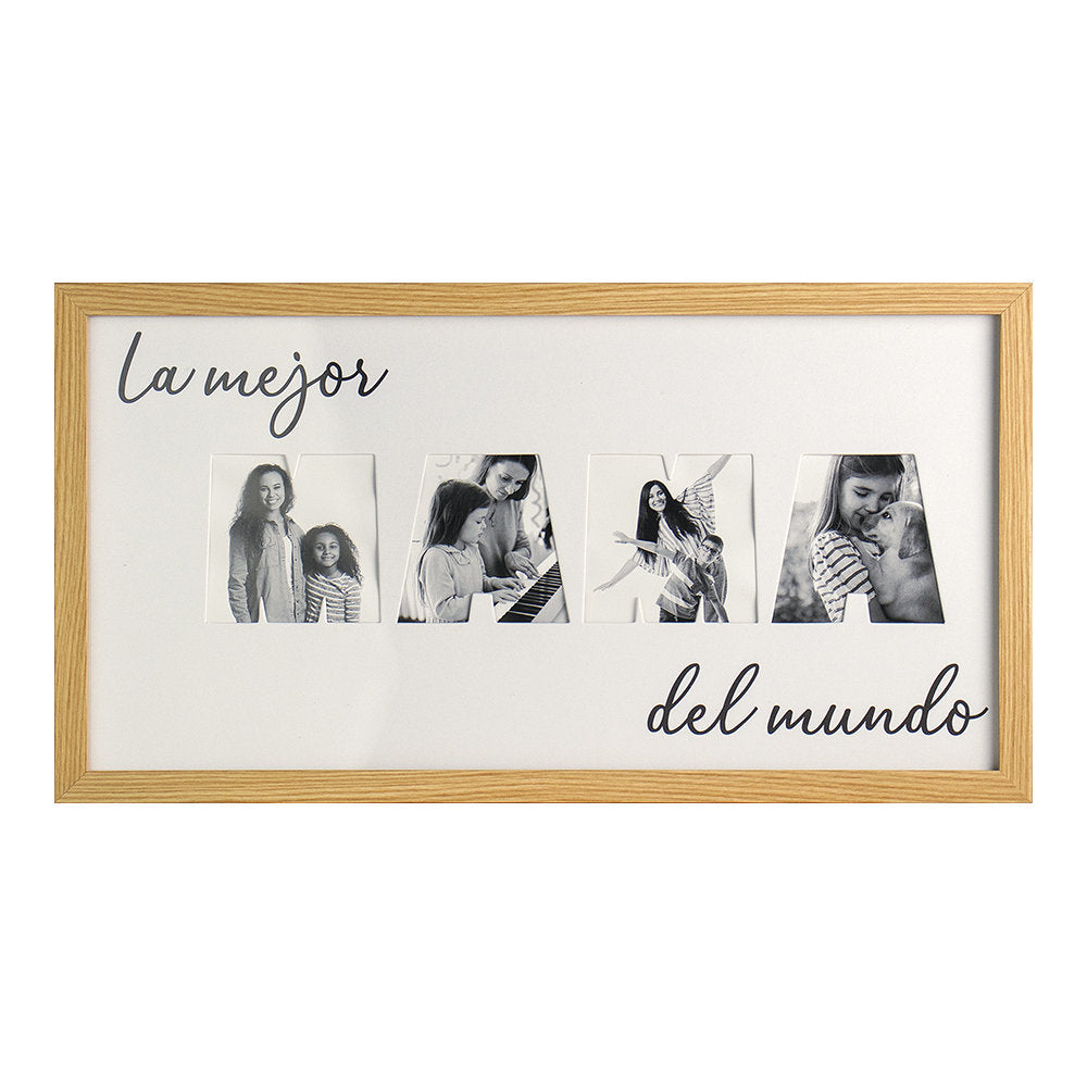 Marco Fotos Madera Multiple 18x35 Mama Demark Imagen principal del producto