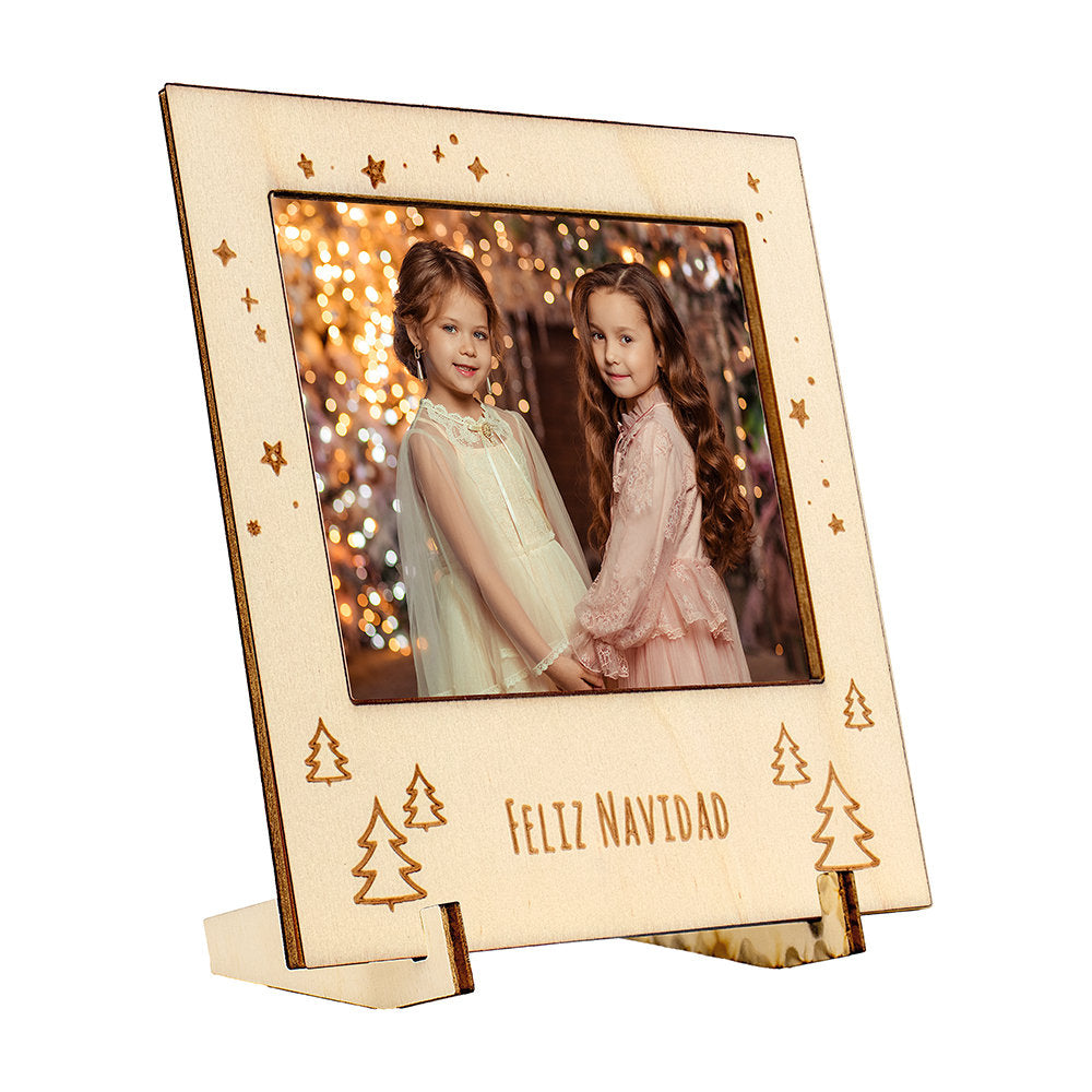 Marco madera para foto Polaroid motivos navideños Demark Imagen principal del producto