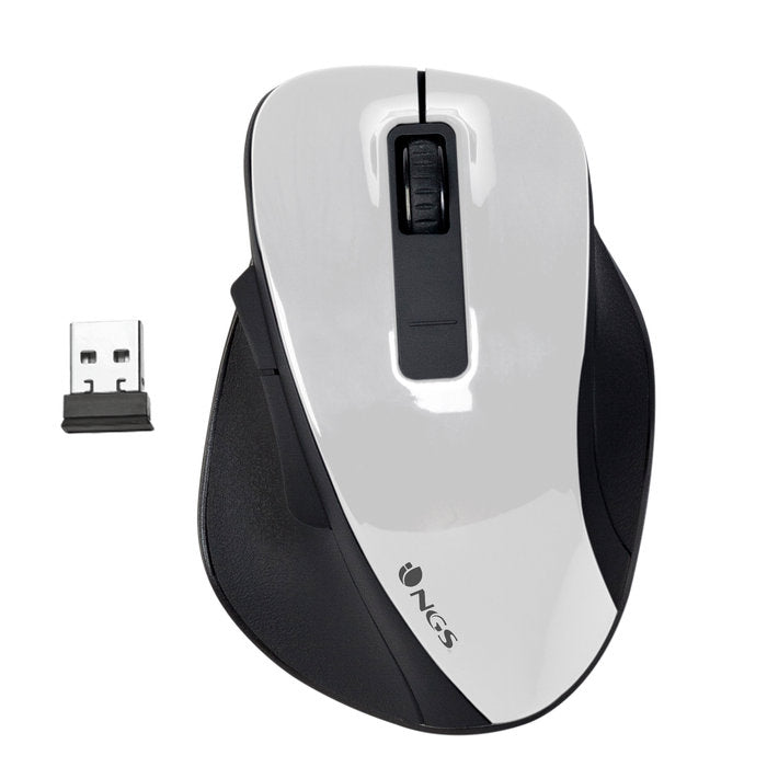 Ratón inalámbrico óptico 2.4 GHz Blanco Lurbe Group S.A. NGS