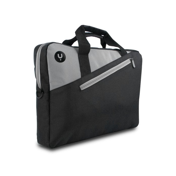 MALETIN PORTATIL 14'' CON BOLSILLO EXTERIOR EN COLOR NEGRO | LURBE GROUP S,A, NGS Imagen principal del producto