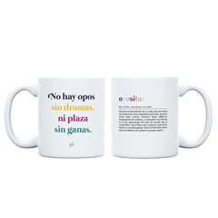 TAZA NO HAY OPOS SIN DRAMAS | UO | 1 UNIDAD | 8435449360200