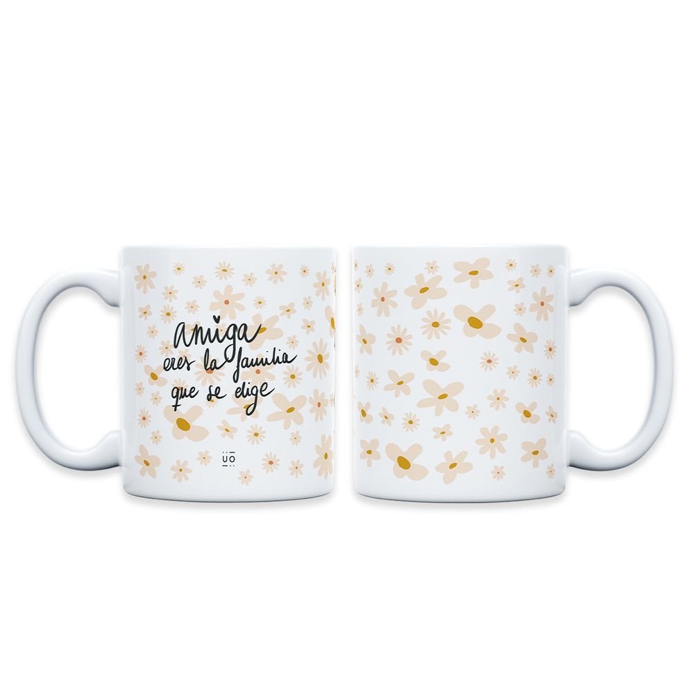 TAZA AMIGA ERES FAMILIA | UO | 1 UNIDAD | 8435449362129
