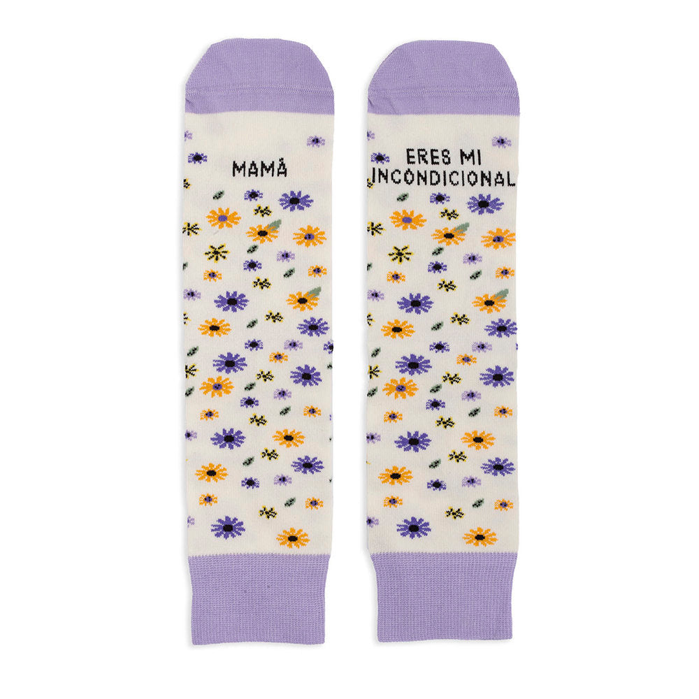 CALCETINES MAMA ERES MI INCONDICIONAL TALLA 36-41 | UO | 1 UNIDAD | 8435449366806 Imagen principal del producto