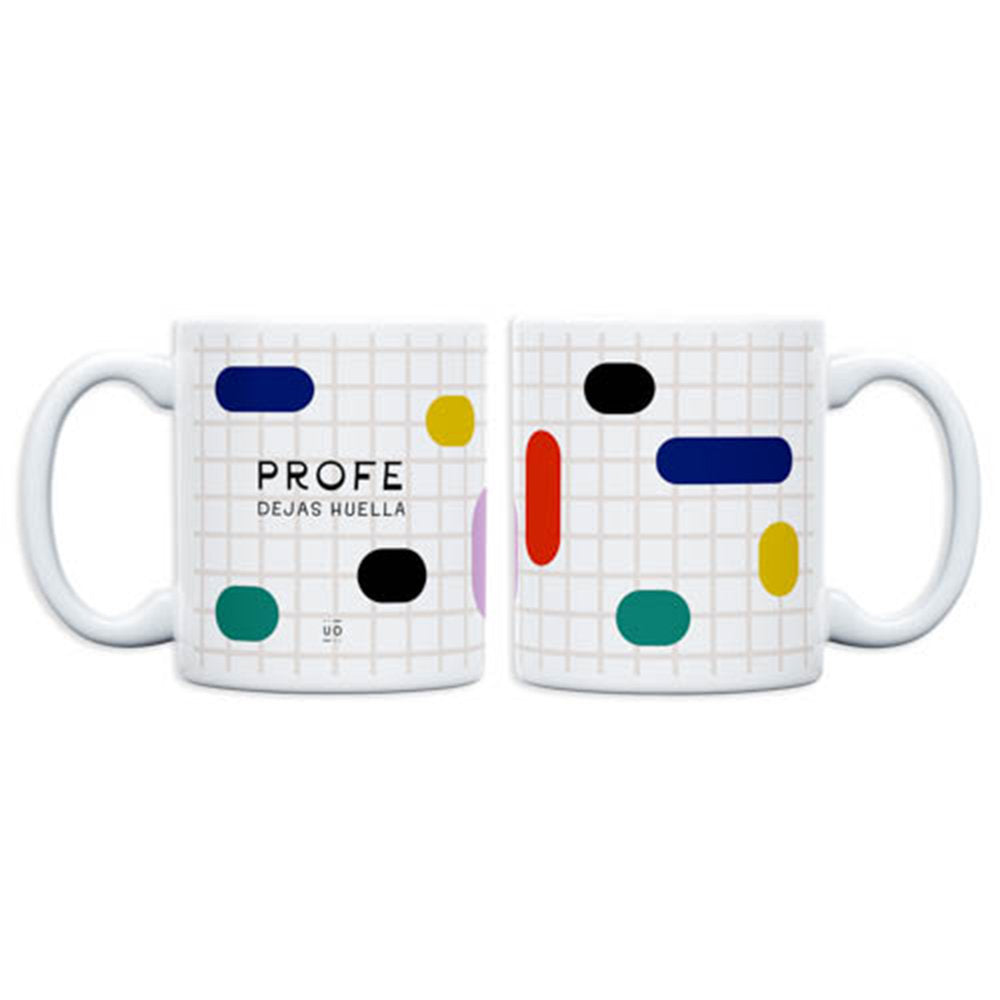 TAZA PROFE DEJAS HUELLA | UO | 1 UNIDAD | 8435449368763