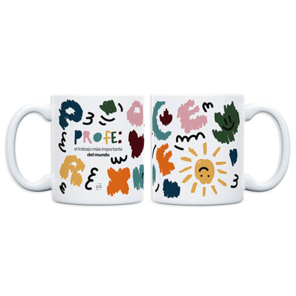 TAZA PROFE EL TRABAJO MAS IMPORTANTE DEL MUNDO | UO | 1 UNIDAD | 8435449368770