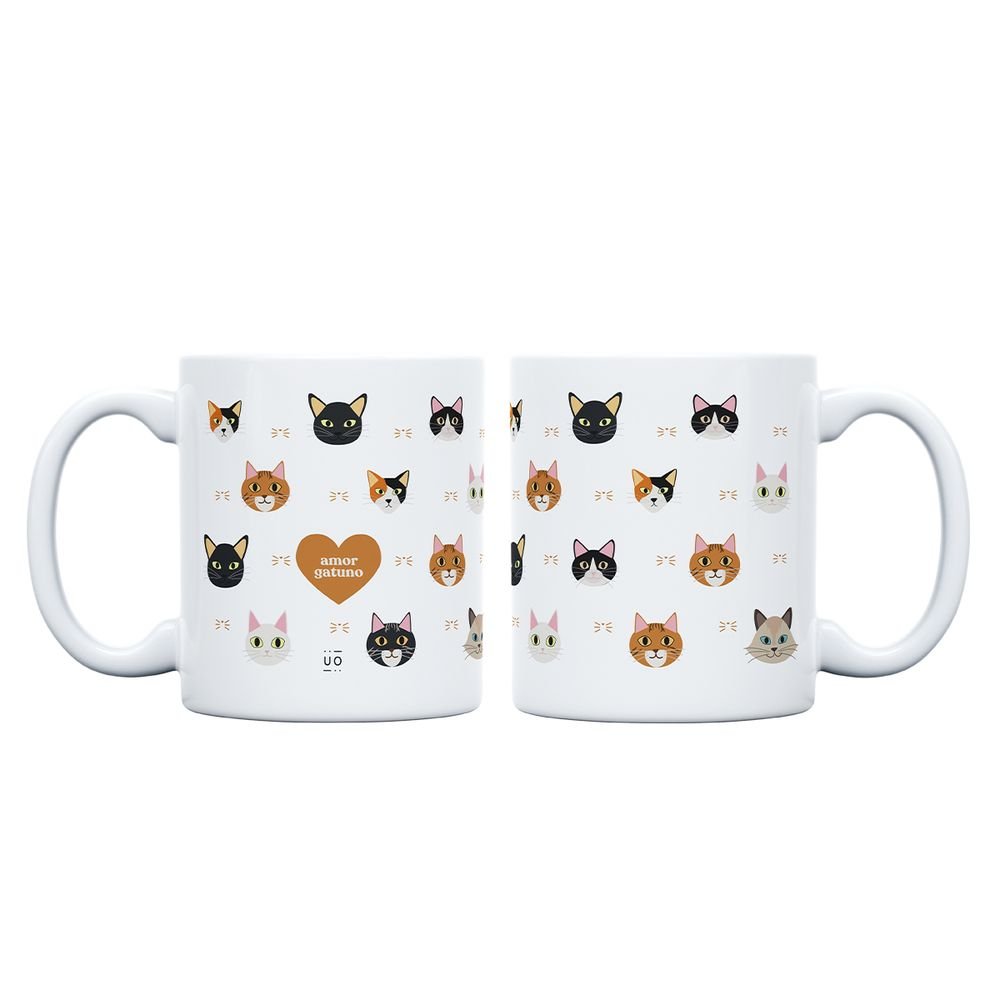 TAZA AMOR GATUNO | UO | 1 UNIDAD | 8435449370292