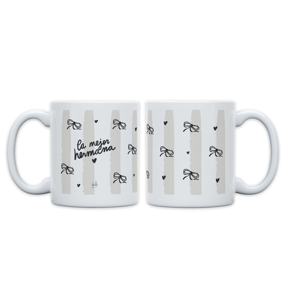Taza la Mejor Hermana UO Cerámica Imagen principal del producto