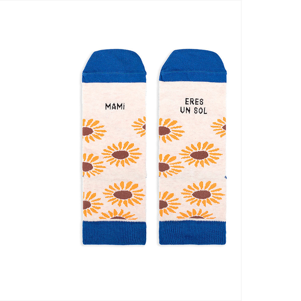 CALCETINES MAMI ERES UN SOL TALLA 36-41 | UO | 1 UNIDAD | 8435449373491