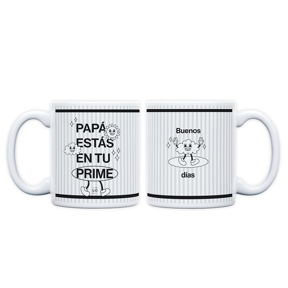 TAZA PAPA ESTAS EN TU PRIME | UO | 1 UNIDAD | 8435449379219