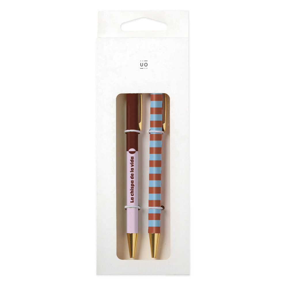 Set de Bolis Stripes UO Pack 10 colores multicolor