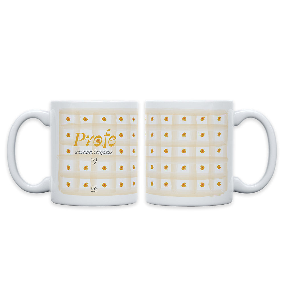 TAZA PROFE SIEMPRE INSPIRAS | UO | 1 UNIDAD | 8435449381021