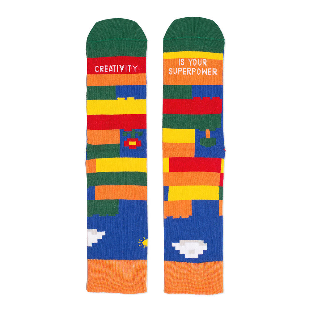 Calcetines Creativity is My Superpower 36-41 Marca UO