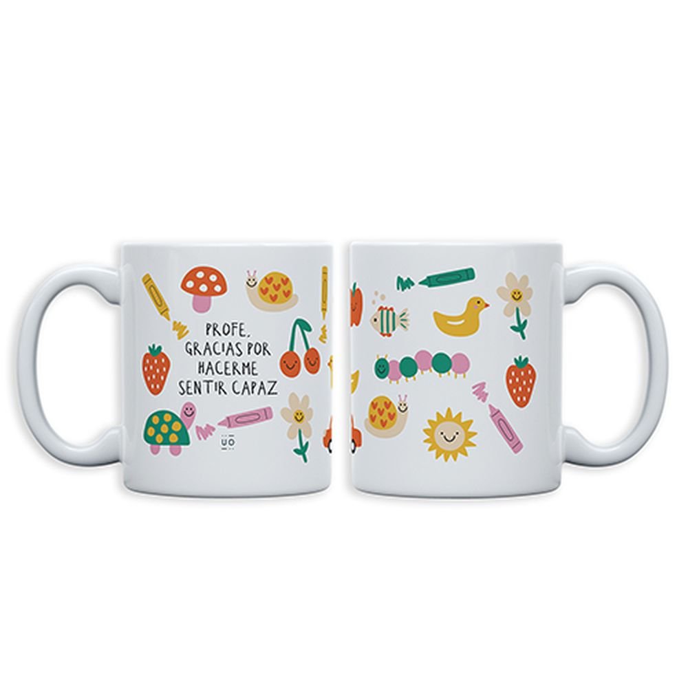 Taza Profe Gracias por Hacerme Sentir Capaz UO
