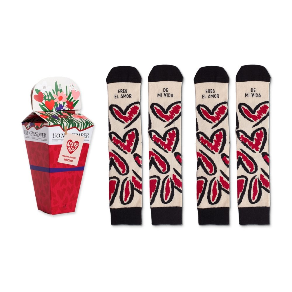 Kit Ramo Eres el Amor de Mi Vida 2 Calcetines T. 36-41 42-44 UO Imagen principal del producto
