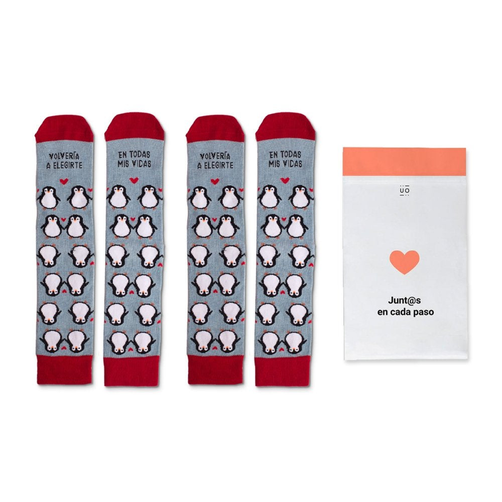 Kit Volveria a Elegirte Todas Vidas 2 Calcetines Marca UO