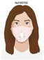 Mascarilla con filtro de carbón activado Lovely Story para protección