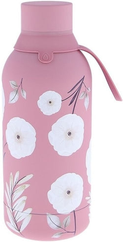 Botella inoxidable 500ml Makeup Flowers AUREA para bebidas