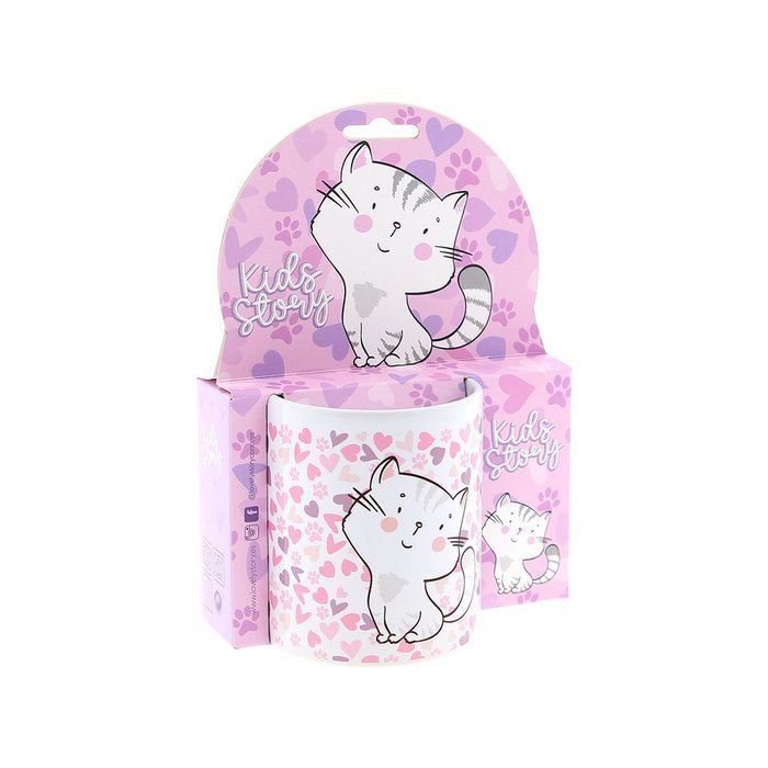 Taza Gato Lovely Story Imagen principal del producto