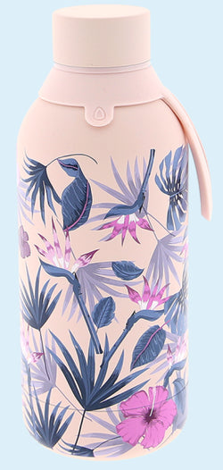 Botella térmica adulta 500 ml Pink Exotic Floral AUREA
