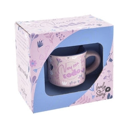 Taza mini 50ml Voy con Todo Lovely Story para regalo y uso diario