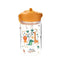 Botella Tritan 350 ml con Pajita Mustard Little Safari Marca Lovely