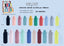 Botellas Aurea surtido de colores para manualidades y uso diario