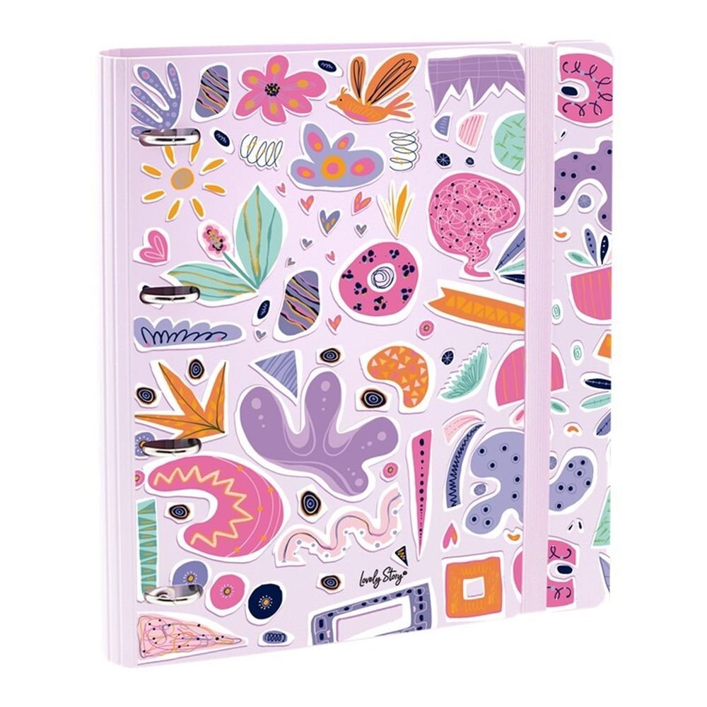 Carpebloc 360º 100 Hojas Separadores Sobre PVC Pink Abstract Lovely Story Imagen principal del producto