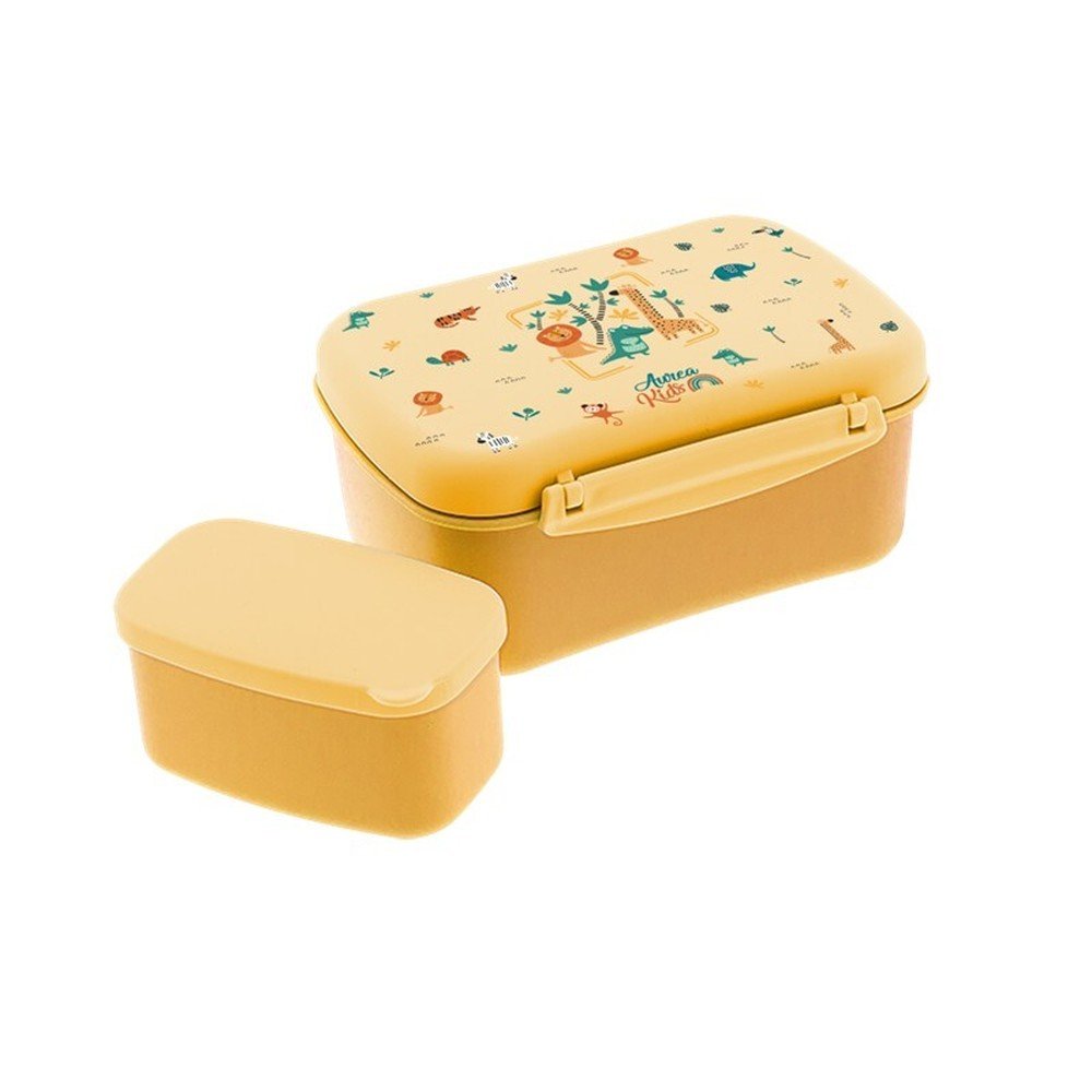 Sandwichera Hermetica Mustard Little Safari AUREA Imagen principal del producto