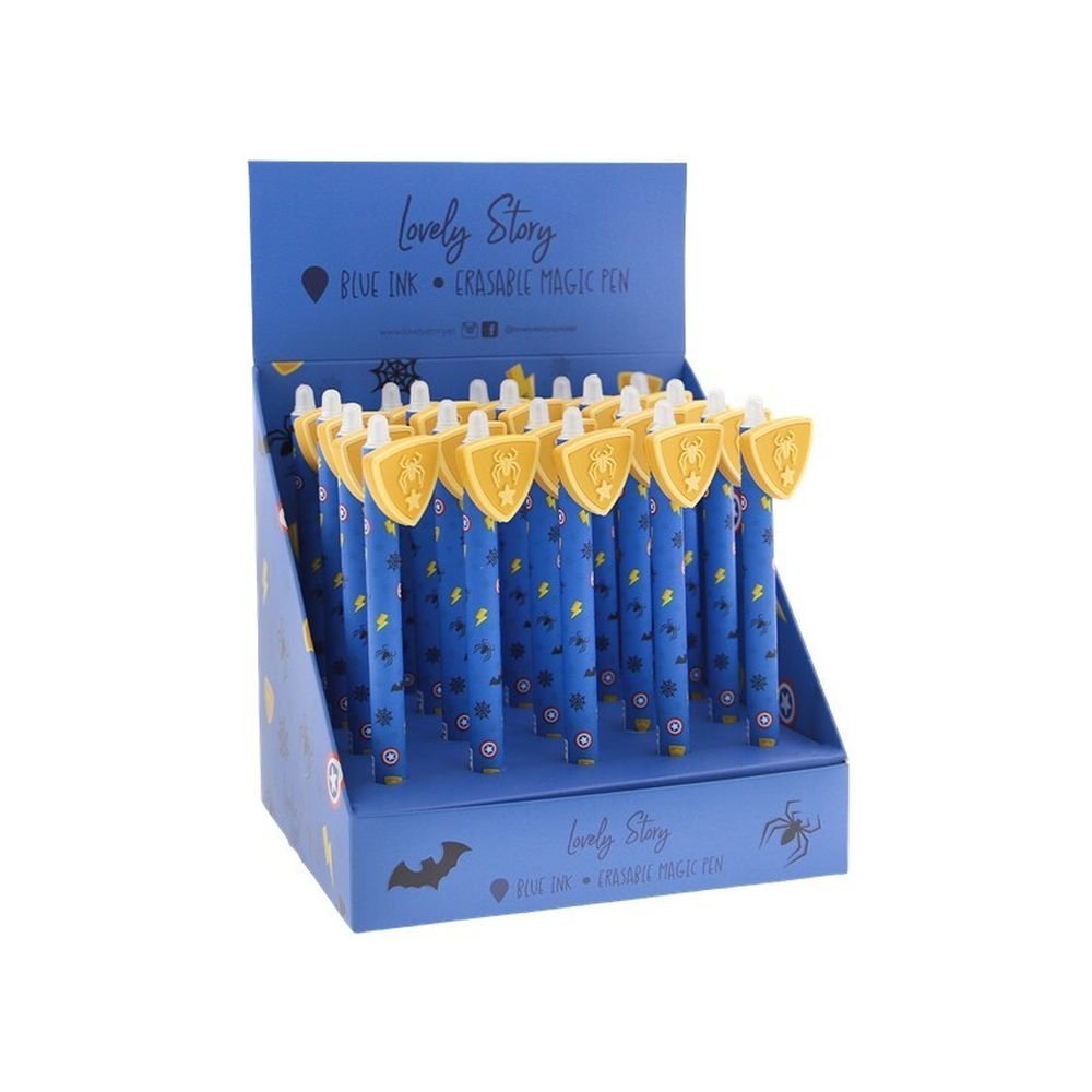 Expositor 20 Bolígrafos Borrables Dark Blue Lovely Story Imagen principal del producto