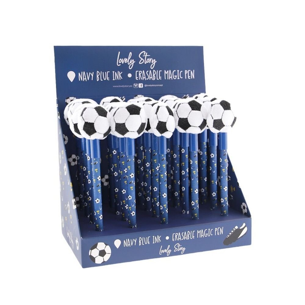 Expositor 20 Bolígrafos Borrables Dark Blue Champion Lovely Story