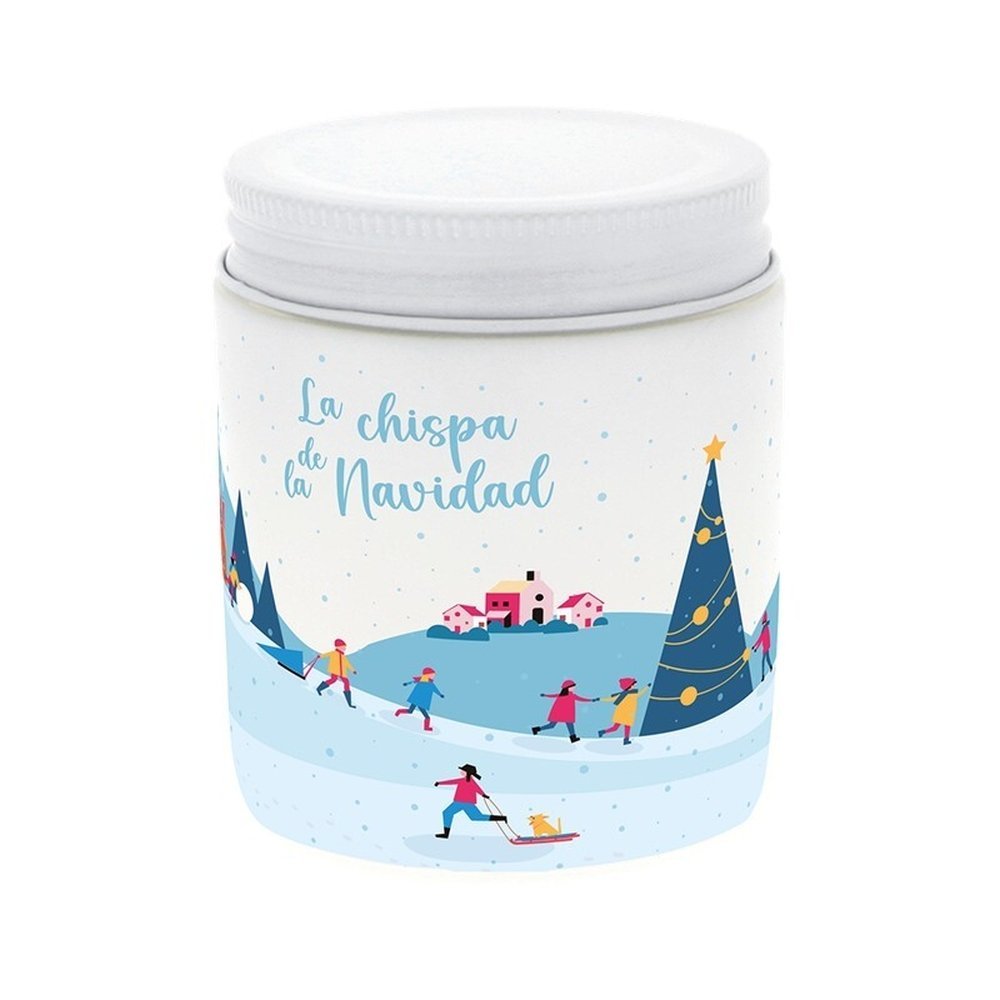 VELA AROMATICA ICE LA CHISPA DE LA NAVIDAD | LOVELY STORY | 1 UNIDAD | 8435458182800