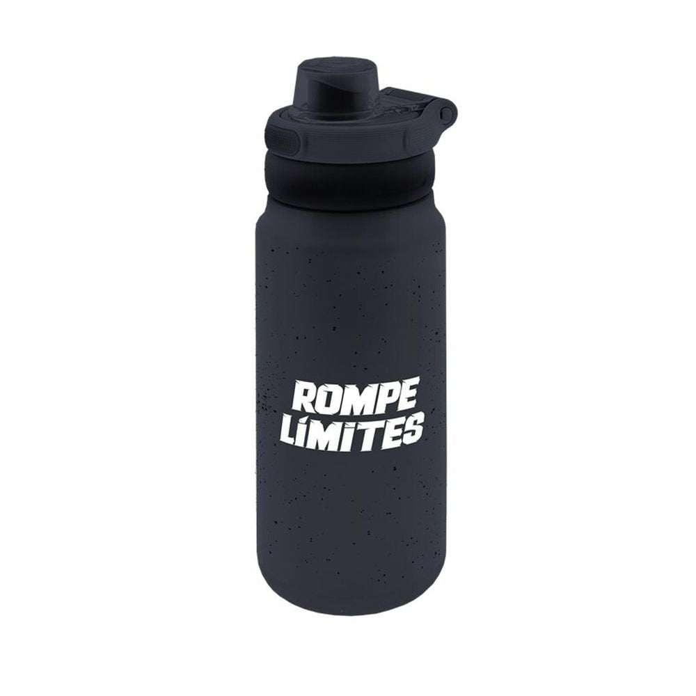 Botella Térmica Sport 750ml Rompe Limites Black Marca Lovely