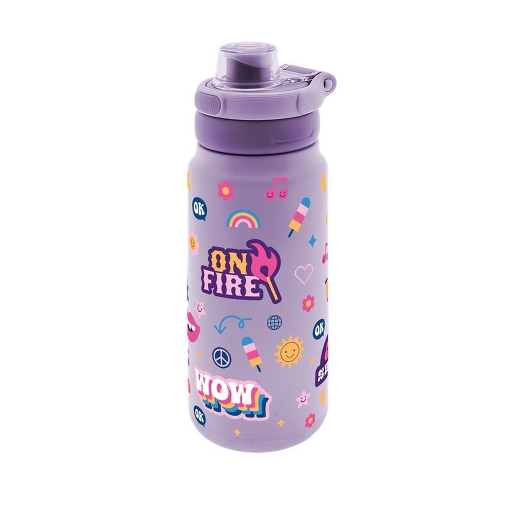 Botella Térmica Sport 750ml Glow Up Lilac Marca Lovely
