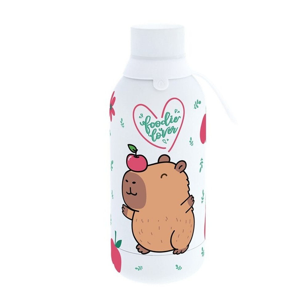 BOTELLA TERMICA 500ML APPLE CAPIBARA | LOVELY STORY | 1 UNIDAD | 8435458189663